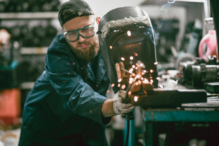 welder and fumes